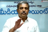Andhra Pradesh, Sajjala Ramakrishna Reddy latest updates, sajjala ramakrishna reddy s comments on united ap creates sparks, Sm krishna