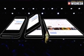 Samsung foldable smartphone latest, Samsung, samsung unveils a foldable smartphone, Samsung