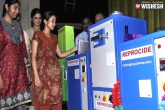 Swacch Bharath Mission, Sanitary Napkin Vending Machines, sanitary pad vending machines incinerators at women s hostels on campuses, Ou hostels