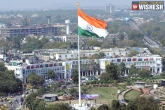 largest tricolor, largest national flag of India, second largest tricolor erected at hyderabad, Sardar