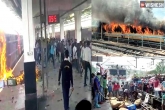 Agnipath Scheme latest, Secunderabad railway station damage, agnipath scheme violence breakout in secunderabad railway station, T protest