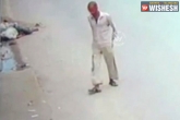 delivery van, road accident, delhi security guard hit by delivery van passerby steals his phone, Security guard