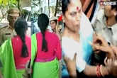 Vijayamma, YS Sharmila, ys sharmila and vijayamma spotted slapping a police officer, Police
