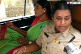YS Sharmila new controversy, YS Sharmila arrested, sharmila sent to jail for 14 days, Cop 11