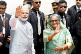 Narendra Modi, Defence And Cyber Security, india bangladesh sign 22 agreements on defence and cyber security, Sharing