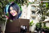 Shilpa Shetty latest, Shilpa Shetty robbery, robbery at shilpa shetty s juhu residence, 80 properties