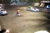 India news, hit and run case, delhi hit and run case cctv footage out, Footage