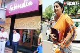 Smriti Irani, Goa, smriti irani spots a spy camera, Fab india