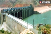 Water levels, Somasila project, water level in somasila project increases, Nellore