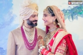 Sonam Kapoor, Sonam Kapoor news, official now sonam kapoor ties knot with anand ahuja, Sonam kapoor