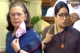 Sonia Gandhi, Sonia Gandhi, sonia gandhi vs smriti irani in parliament, Nia