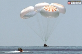 SpaceX Capsule, SpaceX Capsule updates, spacex capsule with nasa astronauts returns to earth, Nasa