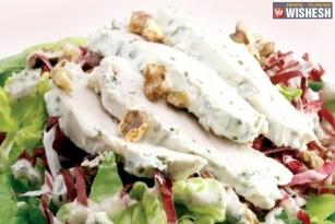 Spring Chicken &amp; Blue Cheese Salad Recipe