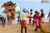 Srilanka about Indian fishermen, Indian fishermen, srilankan pm warns indian fishermen, Ap fishermen