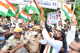 Telangana Minister Srinivas Goud Opens Fire In Mahbubnagar