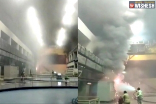 Fire Breaks Out at Srisailam Hydroelectric Plant Powerhouse