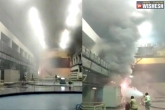 Srisailam hydroelectric plant new updates, Srisailam hydroelectric plant, fire breaks out at srisailam hydroelectric plant powerhouse, Sail