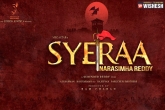 Ram Charan, Uyyalavada Narasimha Reddy updates, megastar s next titled syeraa, L narasimha reddy