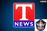 T news, notice, t news channel receives notices from ap police, Tv news channel