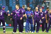 India, India Vs Scotland scores, t20 world cup india slams scotland by 8 wickets, Video