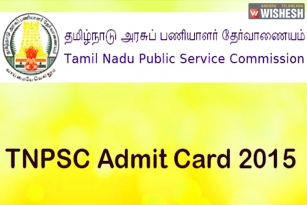 TNPSC Admit cards released