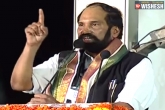 TS CM, Bangaru Telangana, only kcr family is happy in ts state tpcc chief uttam kumar reddy, Tpcc