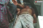 Anishetty Murali, Anishetty Murali, trs corporator brutally hacked to death at his own house, Brutal