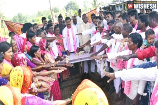 TRS Brings Out Election Fever Across Villages