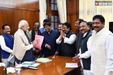 TRS latest, Narendra Modi, trs mps meet narendra modi, Trs mps