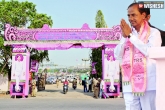 Telangana, KCR, trs formation day celebrations on monday, On monday