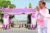 TRS, KCR, trs formation day celebrations on monday, Monday