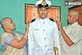 Hitesh Chowdary, worker, ttd worker s son makes tirupati proud, U s navy