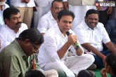 TRS, K Chandra Sekhar Rao, ktr clears the air clarifies about turning cm, Up in the air