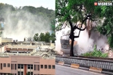 Telangana Secretariat news, Telangana Secretariat demolition, secretariat debris posing a big challenge in telangana, Secretariat