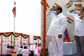 Telangana Formation Day updates, Telangana seventh Formation Day, telangana celebrates its seventh formation day in a low key affair, Telangana formation