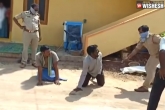cop video, Telangana cop beating people, probe ordered on telangana cop who was caught trashing people, Telangana cop