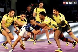 Telugu Titans Routed Dabang Delhi KC By 28-23