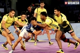 Kabaddi, Kabaddi, telugu titans routed dabang delhi kc by 28 23, Telugu titans