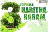 Telangana Government, Karimnagar District, kcr launches third phase of haritha haram in karimnagar, Nt rama rao