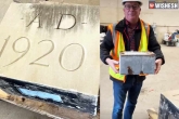 Time Capsule in USA, Time Capsule in USA 1920, time capsule dating back to 1920 found in usa, Time