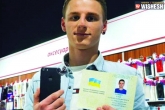 man name change, man name change, ukraine man changes his name to iphone sim seven, Man name change