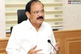 Venkaiah Naidu new updates, Venkaiah Naidu about coronavirus, vice president venkaiah naidu reviews coronavirus lockdown, Venkaiah naidu