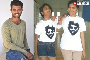 Vijay Devarakonda Describes Two Of His Fans As &ldquo;Rowdy Girls&rdquo;