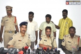 Police, Chittoor, women trafficking gang arrested in chittoor, Women trafficking