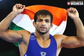 doping case, wrestler, wrestler narsingh yadav banned from olympic games, Wrestler