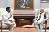 YS Jagan PM meeting news, YS Jagan PM meeting news, ys jagan meets narendra modi with eight demands, Delhi tour