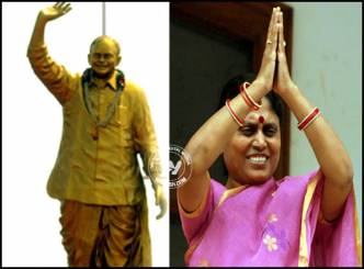 YSR Statues Face Wrath in Nalgonda District