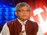 seetharam yechury third front, upa by elections, sitaram yechury predicts national politics, Sitara