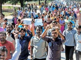 OU students take out peace rally