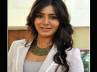 Recent movie Eega, K-Town, samantha announces quitting films by, Recent public appearance
